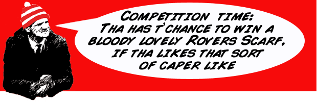 Competition: Win a Bloody Lovely Rovers Scarf